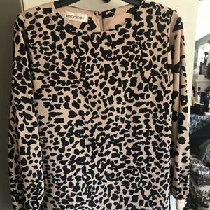 Leopard print blouse